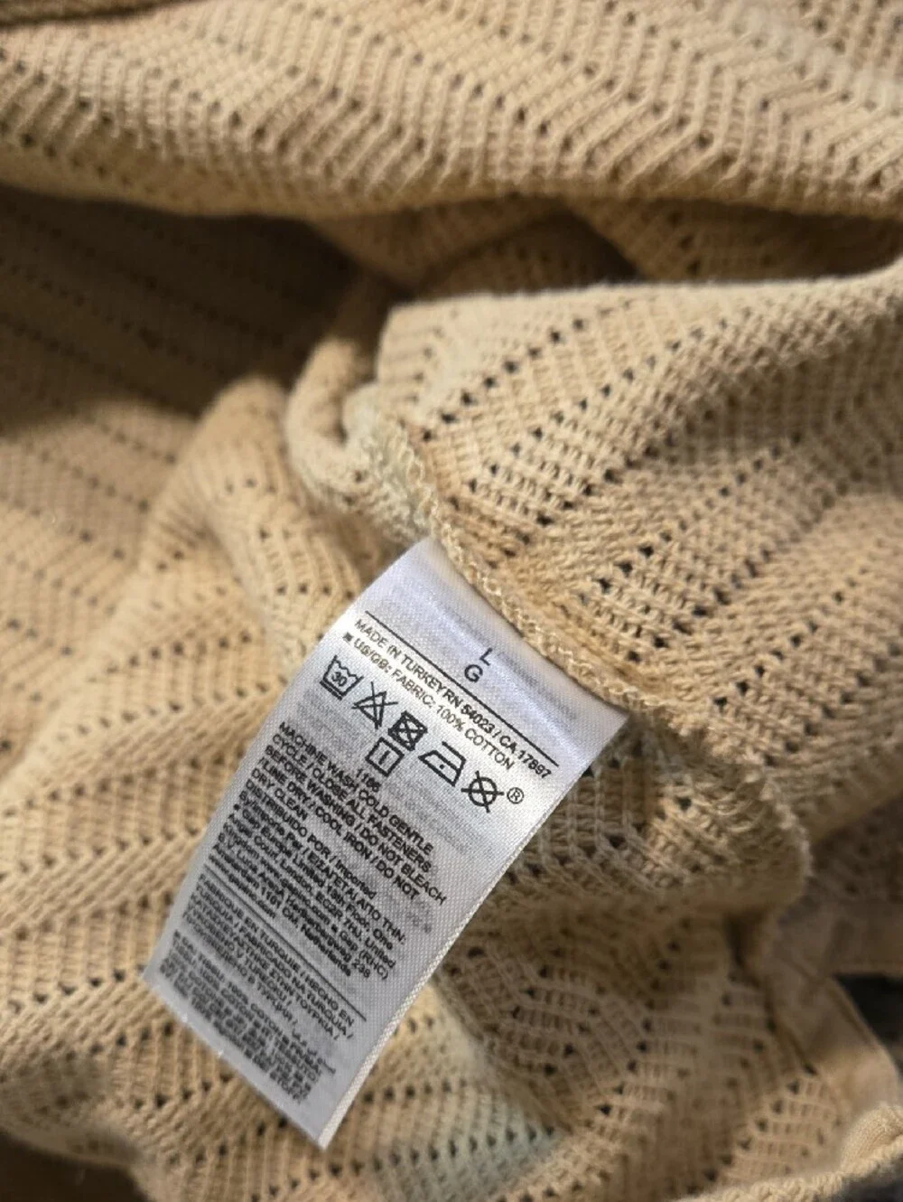 Banana Republic Herringbone Jacquard Resort Shirt Large